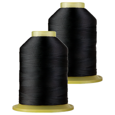 COTTONVILL 高級縫紉機線 Set 2捲, 45'S/2, 色號C082, 1700公尺, 100%聚酯纖維, 韓國製, C082
