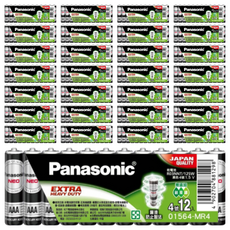 Panasonic 4號電池, 12顆, 4組