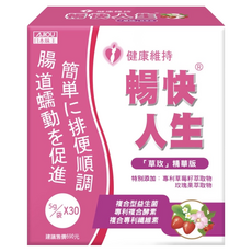 AJIOU 日本味王 暢快人生 草莓 30包, 150g, 1盒