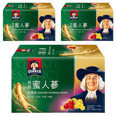 QUAKER 桂格 養氣蜜人蔘滋補液, 6瓶, 60ml, 3盒