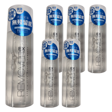 Solone 溫和淨透眼唇卸妝液 EX, 無添加, 純粹更瞬卸, 120ml, 6瓶