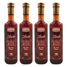 ARIOLI 紅酒醋 500毫升, 義大利原產, 500ml, 4瓶