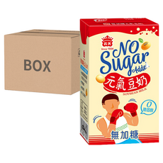 義美 元氣無糖豆奶, 250ml, 24入