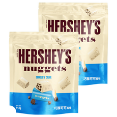 HERSHEYS 好時 巧酥可可風味金磚 (袋裝) 112公克, 112g, 2袋
