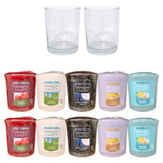 YANKee CANDLe ..., Black Cherry 黑櫻桃+Clean Cotton 純淨棉+Midsummer's Night 仲夏之夜+Lemon Lavender 檸檬薰衣草+Bahama Breeze 巴哈馬微風