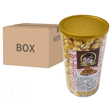 POPCORn 帕波爺爺 美式焦糖爆米花 (純素), 200公克, 台灣生產, 200g, 12罐