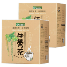 蔴鑽農坊 黑琵牛蒡茶, 10入, 2盒, 13g