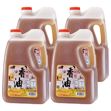 福壽實業 好味香油 3公升，古法製成，適用於沾、拌、炒、淋, 3L, 4桶