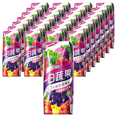 波蜜 一日蔬果100%紫色蔬果汁，純蔬果汁，滿滿營養，隨時補充能量, 250ml, 36入