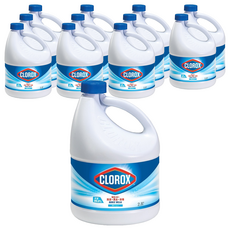 CLOROX 高樂氏 漂白水 原味, 殺菌99.9%, 2.8L, 12桶