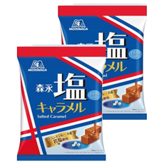 MORINAGA 森永 鹽焦糖牛奶糖 82.8g*1包, 2袋