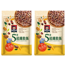 QUAKER 桂格 5+超纖穀飯, 1kg, 2包