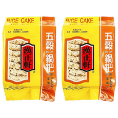 漢正軒 五榖鹹酥鍋粑, 酥脆不膩 健康零食 適合素食者, 200g, 2包