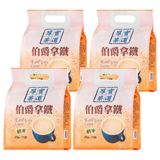 MOCCA 摩卡 厚實茶道 伯爵拿鐵 25g x 4袋入 (共60包) - 經典風味，隨時享受, 4袋, 15包