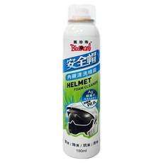 BlackPearl 黑珍珠 安全帽內襯清洗噴霧，180ml，含銀離子除臭抗菌配方, 1瓶
