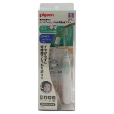 pigeon 貝親 寶寶專用電動牙刷 附刷頭, P1024362, 1組