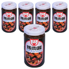 味全 烤肉醬 原味, BAR-B-Q SAUCE, 250g, 5罐