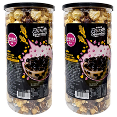 POPCORn 帕波爺爺 爆米花 珍珠奶茶風味, 180克, 180g, 2罐