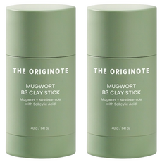 The Originote 泥膜棒，艾草毛孔淨化修護，30g / 1.06 oz, 2罐