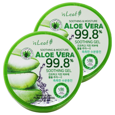 isLeaf 蘆薈保濕凝凍, 300ml, 2罐
