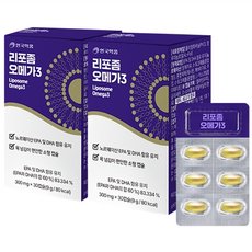 안국약품 리포좀 오메가 3 9g, 2개, 30정