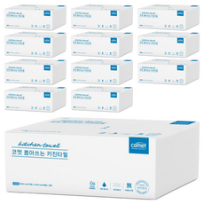 comet 抽取式廚房紙巾, 100張, 12包