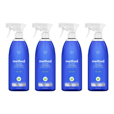 Method 美則 最好的玻璃清潔劑 - 薄荷, 828ml 美國製造, 4瓶