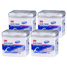 3M 細滑牙線棒, 150支, 4盒