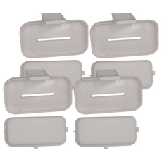 3M Command 無痕 極淨防水收納系列 肥皂架 17728 140 x 77 x 83mm, 白色, 4個