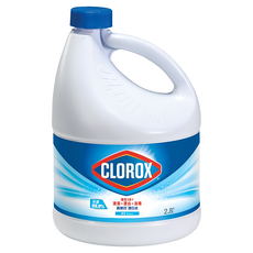 CLOROX 高樂氏 漂白水 原味, 殺菌99.9%, 2.8L, 1桶