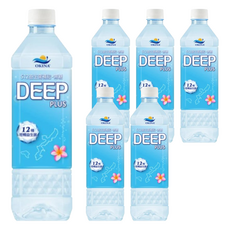 OKINA 益生菌水 DEEP PLUS, S12益生菌補充，無糖無熱量乳酸風味, 850ml, 6瓶