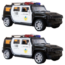 聲光迴力警務用車 公園警車, 2個