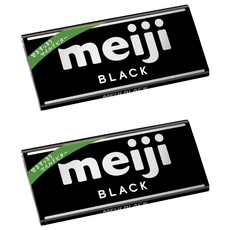 meiji 明治 代可可脂黑巧克力, 50g, 2片