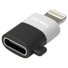 POLYWELL 寶利威爾 Type C母 To Lightning公 Adapter, 1個