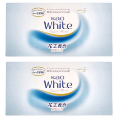 花王 White 優雅花香香皂 85gx12入, 泡沫豐富細緻，洗後散發優雅花香, 1.02kg, 2盒