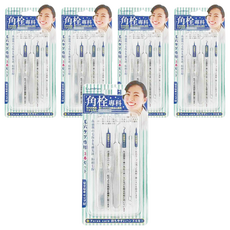 Lumina達人系 粉刺夾3件組, 毛穴護理專用, 先端斜口, 安全夾帶蓋, L-PS01, 5組