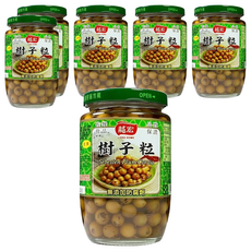 龍宏 樹子粒, 385g, 無添加防腐劑, 6罐