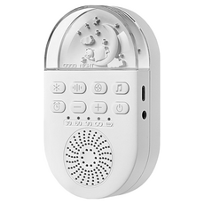 便攜式LED夜燈白噪音安撫除噪助眠儀, 24首經典音樂, LED小夜燈, 冷暖燈切換, 定時功能, 附便攜掛繩、USB線, Q8-02, 1個