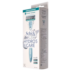 Schick 舒適牌 水次元5 海泥 刮鬍刀 (刀架 + 刀頭 x 2) 刮鬍刀組, 1組