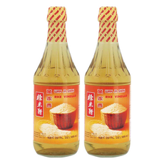萬家香 糯米醋, 595毫升, 100%純天然釀造, 無添加防腐劑, 595ml, 2瓶