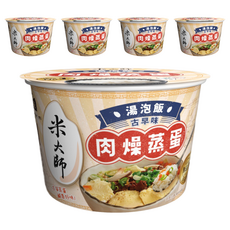 master mi 米大師 湯泡飯 肉燥蒸蛋, 165g, 5個