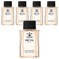 LA RIVE Brutal Grand 鬍後收斂水, 香草和麝香的爽身粉香, 東方香調, 水果香調 100ml, 5瓶