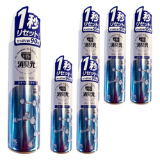 KOBAYASHI 小林製藥 消臭元 浴廁芳香噴霧, Ion Citrus, 280ml, 柑橘清香, 6罐