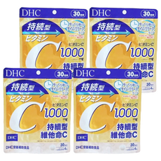 DHC 持續型維他命C 350mg, 120錠, 42g, 4包