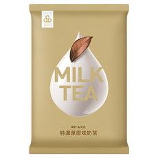 開元食品 特濃厚原味奶茶，冷熱皆宜，1000公克, 1包, 1kg