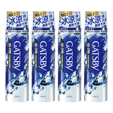 GATSBy 冰漩爽身噴霧 極地海洋, 216ml, 4瓶