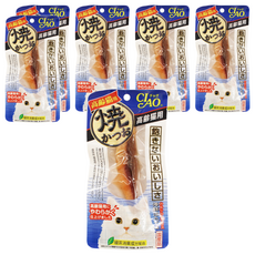 INABA CIAO 啾嚕 燒鰹魚條 扇貝口味 高齡貓用, 海鮮干貝, 6包