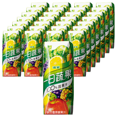 波蜜 一日蔬果 100%蔬果汁，提供每日所需營養，方便攜帶，安心享受自然美味, 250ml, 54入