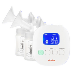 cimilre 馨乃樂 F1 醫療級雙邊自動集乳器, BPA無毒材質 輕巧好攜帶, 1入
