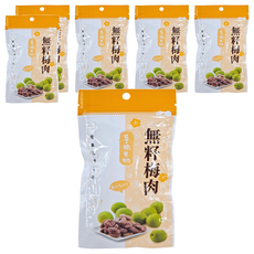 手摘果物 無籽梅肉, 18g, 6包